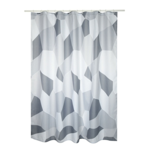 Rideau De Douche En Polyester 180X200 Cm Origami