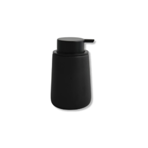 Distributeur de savon céramique maonie noir mat