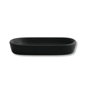 Porte Savon Céramique Maonie Noir Mat