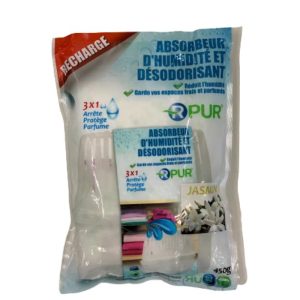 Recharge absorbeur d’humidite 450 G jasmin