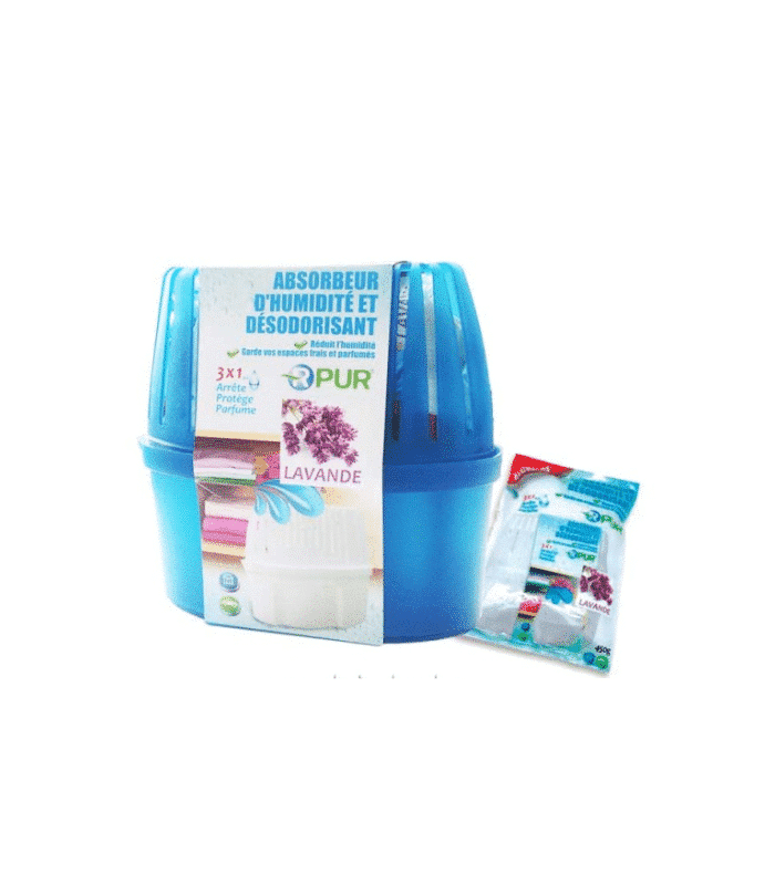 838663 Absorbeur d’humidité et désodorisant citron 450 G – Image 1