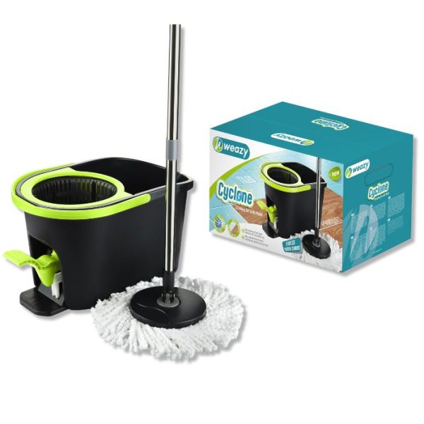 Kit de nettoyage avec frange seau 16L cyclone
