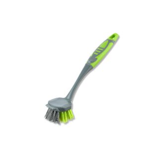 Brosse à vaisselle ronde à poignée douce