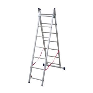 Échelle transformable en aluminium à 2×7 marches gamme 100