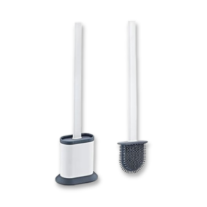 Brosse De Toilette Ovale En Silicone