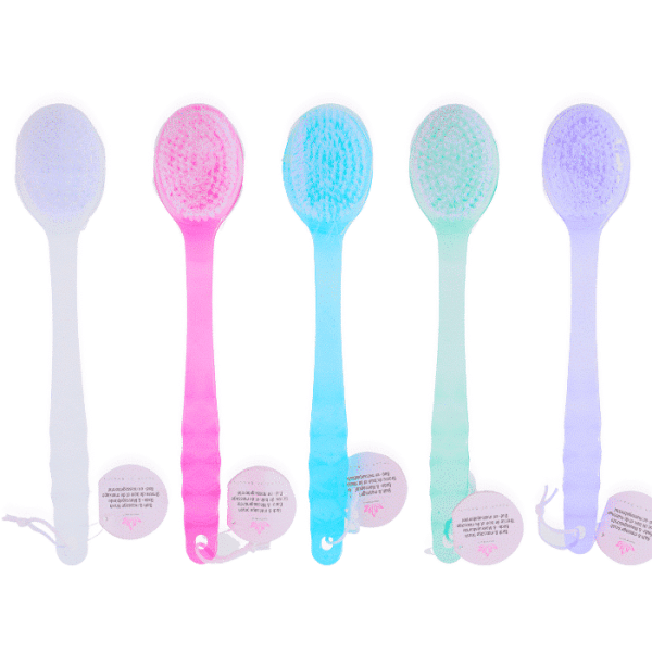 Brosse De Bain Et De Massage Transparente 5 Assortis