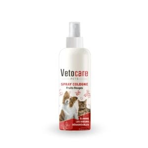 Spray cologne fruits rouges pour chiens et chats 200ml