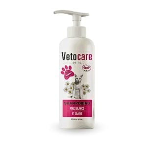 Shampoing nourrissant poils blanc et clairs  pour chats 200ml