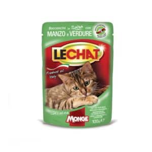 Pâté lechats au bœuf et légumes 100 g