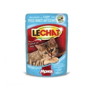 Pâté lechats buste au poisson blanc 100 g