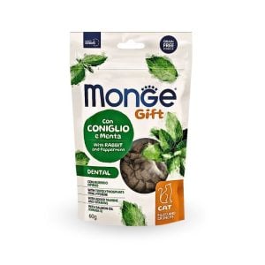 Monge gift fill dental lapin et menthe 60g