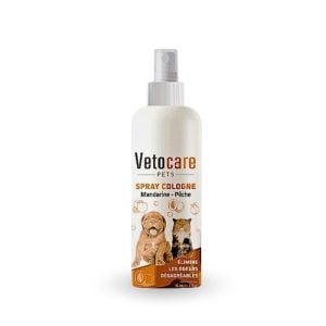 Spray cologne mandarine et peche pour chien et chat 200ml
