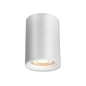 Spot plafonnier en Aluminium 65x92mm GU10 blanc