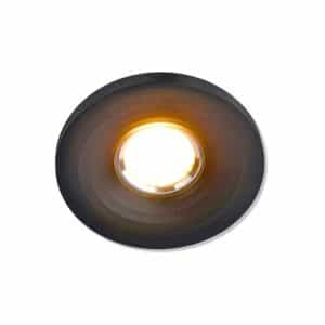Spot rond en Aluminium encastrable 95x29mm GU10 noir