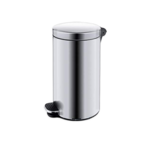 Poubelle à pédale 20l satiné