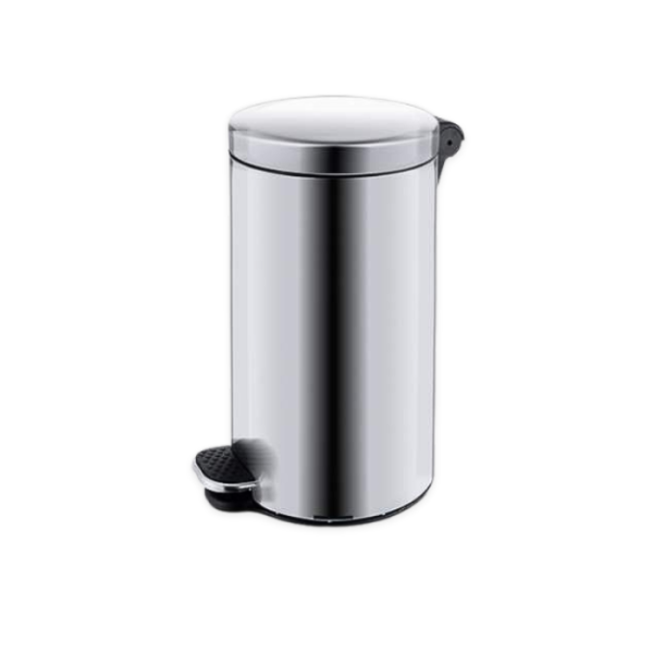 Poubelle à pédale 20l satiné