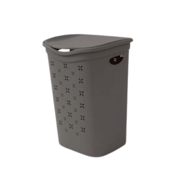 Panier A Linge Taupe 39.5 X 36.00 X 53.5Cm