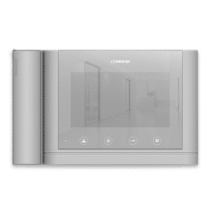 Moniteur vidéophone avec écran LCD 7" Argent