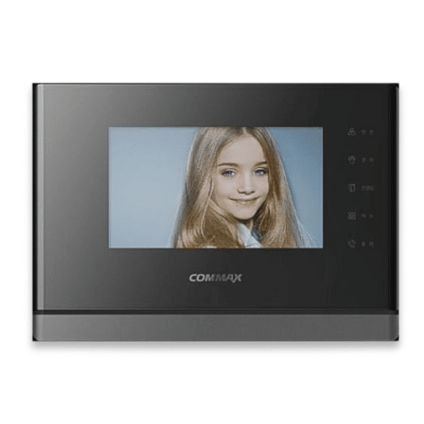 Moniteur vidéophone avec écran LCD 7" Noir