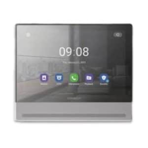 Moniteur vidéophone connecté avec écran LCD 10,1" Argent