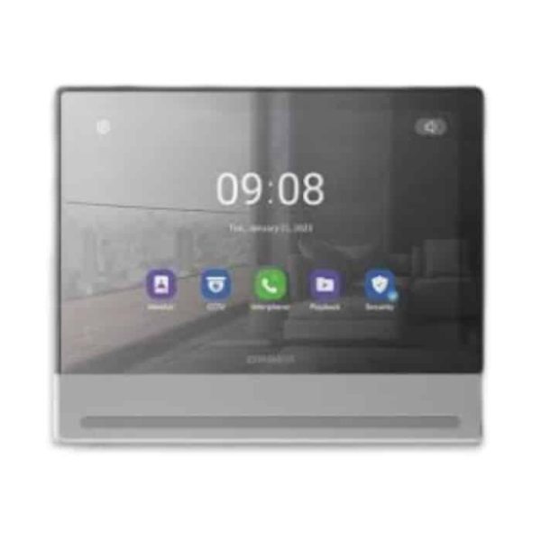 Moniteur vidéophone connecté avec écran LCD 10,1" Argent