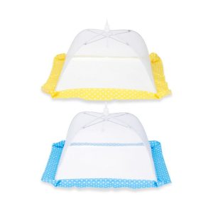 Housse de protection pour aliments 33 x 32 cm 2 assortis