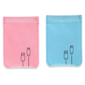 Pochette de câble téléphonique