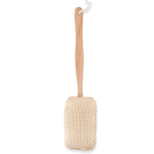 Éponge De Massage Avec Manche En Bois