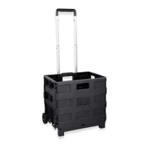 Chariot de rangement pliable 38 x36 x33 cm
