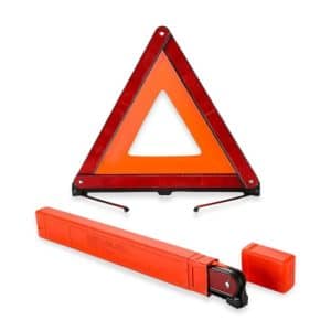 Triangle de secours E11 + Etui en plastique