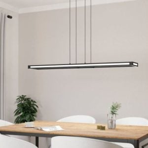 Suspension SALVILANAS-Z 116x110x20 cm noir