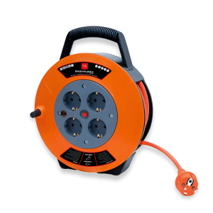 Enrouleur de cable 4 prises 15m ip20
