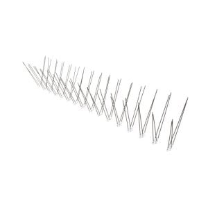 Pic anti pigeon flexible 32 pointes 10x50cm surface de protection