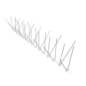 Pic anti pigeon flexible 32 pointes 15x50cm de protection