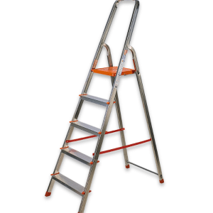 Escabeau aluminium eurodomus normal - 5 marches