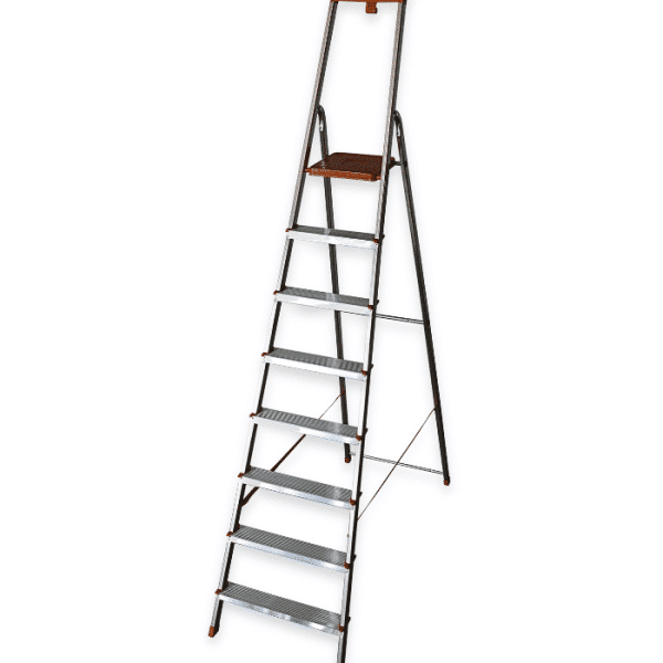 Escabeau aluminium eurodomus plus - 8 marches
