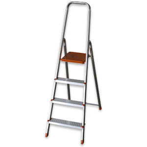 Escabeau aluminium eurodomus normal - 4 marches