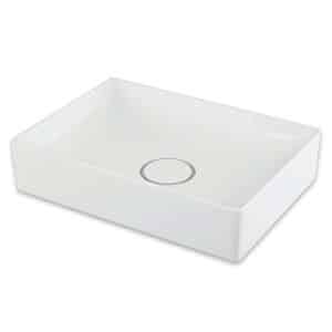Vasque Blanc Floppy 75X36X11Cm