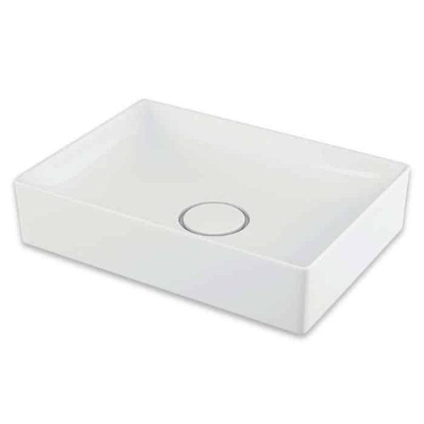 Vasque Blanc Floppy 75X36X11Cm