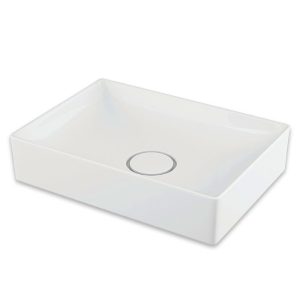 Vasque Blanc 50 X 36 X 11 Cm