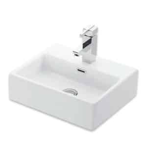 Vasque Blanc Daphne 43X37X14,5Cm