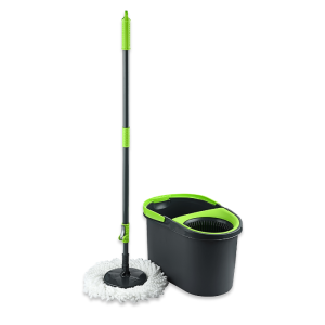Kit de nettoyage avec Frange, Large Seau 16 Litres à essorag automatique