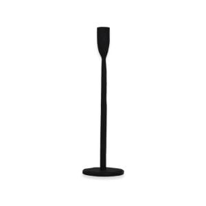 Bougeoir noir 29,5x8,5 cm