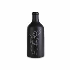 Vase en céramique Noir 30x13 cm