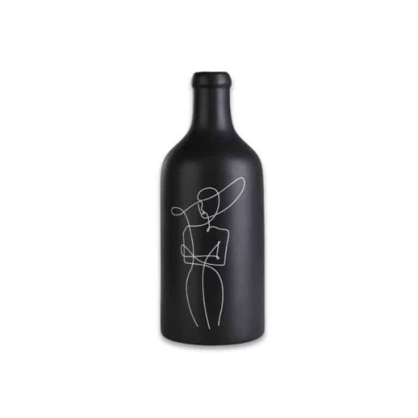 Vase en céramique Noir 30x13 cm