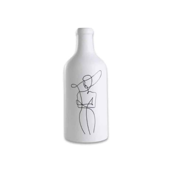 Vase en céramique Blanc 30x13 cm