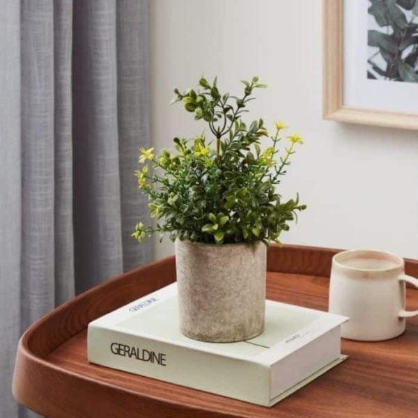 Plante artificielle en pot  15x25cm
