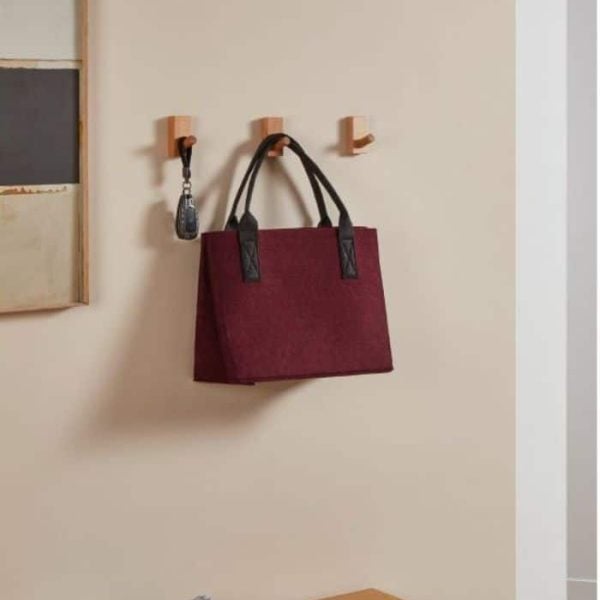 Sac tomisato 40x26x30cm rouge bordeaux