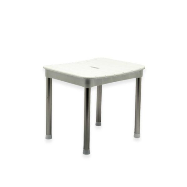 Tabouret De Douche Eucalyptus Blanc