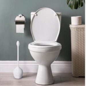 Brosse Wc Lotus Blanc